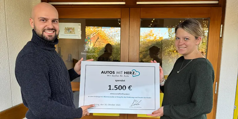 AWO Kindergarten Poing — Einzug ins neue Bewegungsland